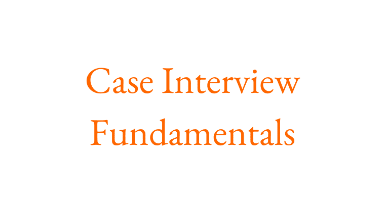 Case Interview Fundamentals Thumb